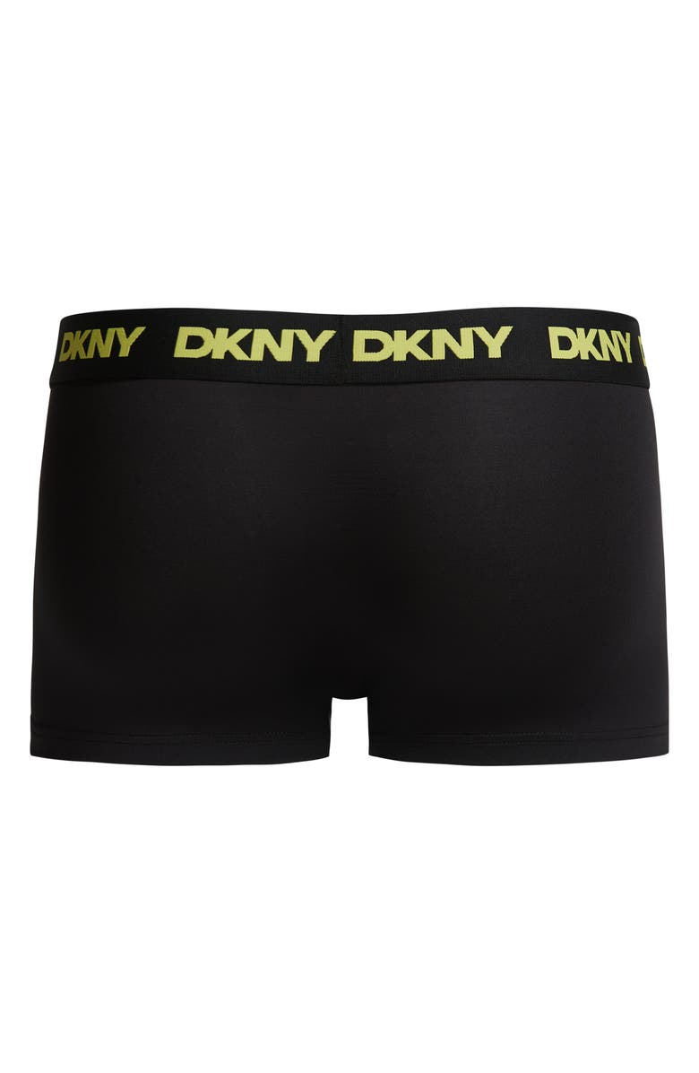 DKNY 3-Pack Ultralight Microfiber Mesh Trunks, Alternate, color,