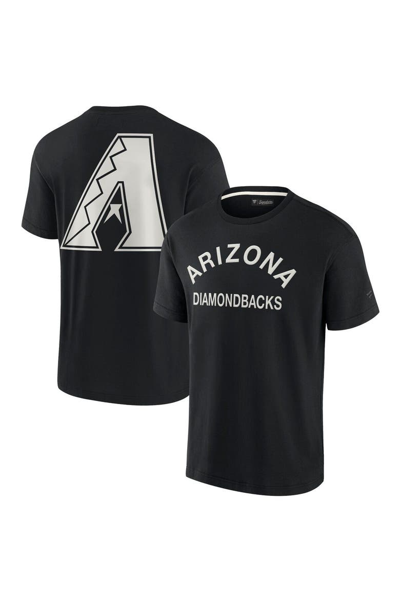 Unisex Fanatics Signature Black Arizona Diamondbacks Elements Super Soft Short Sleeve T-Shirt, Main, color, Black