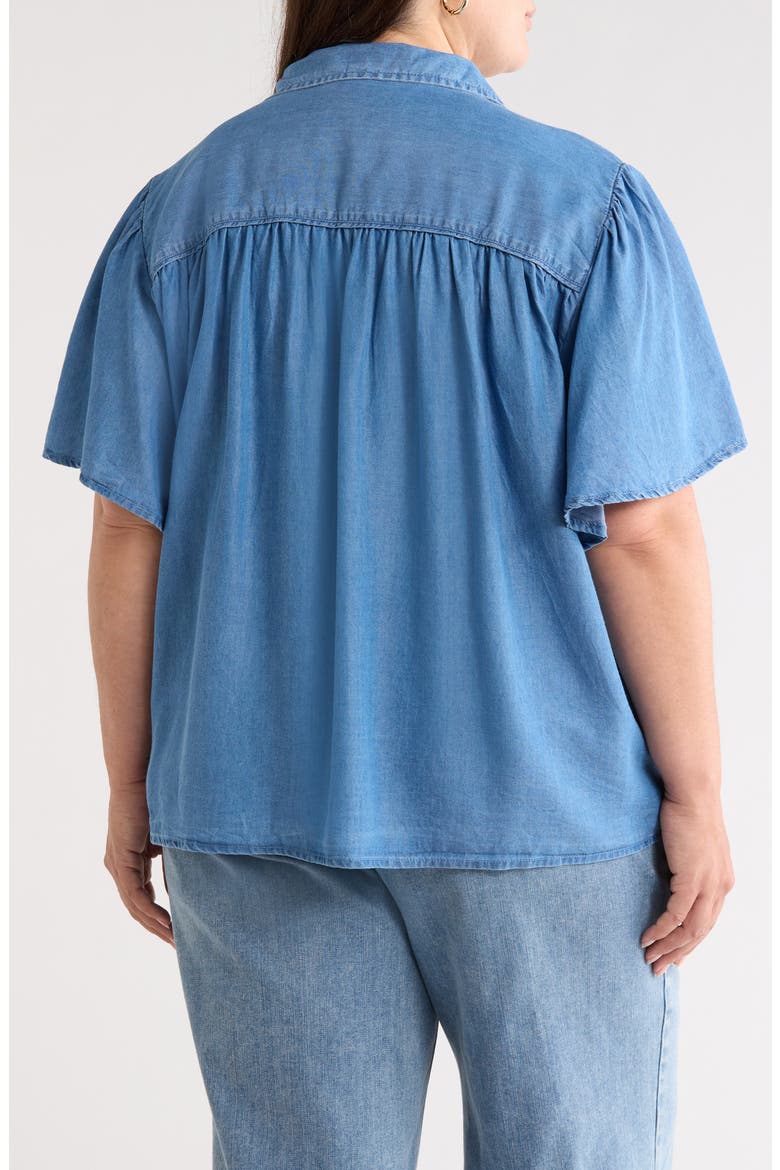 Greyson Short Sleeve Shirt, Alternate, color, MEDIUM WASH