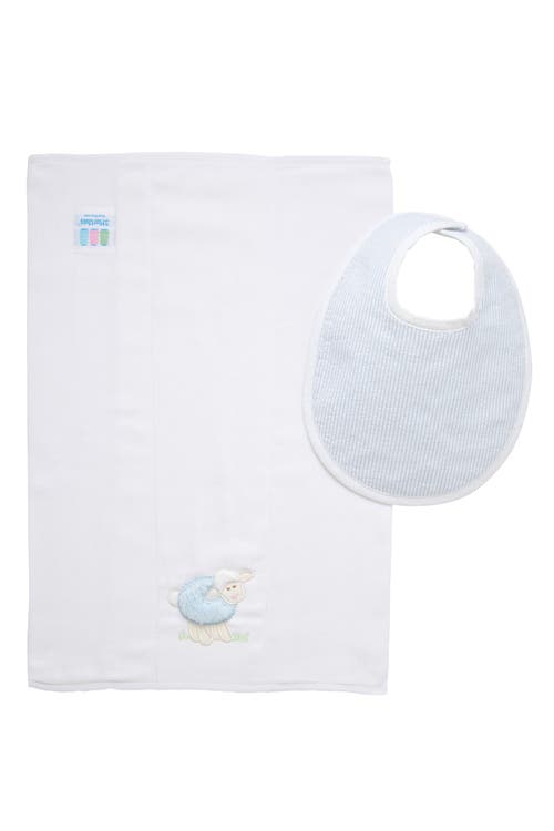 3 Marthas Playful Pals Basic Bib & Burp Set