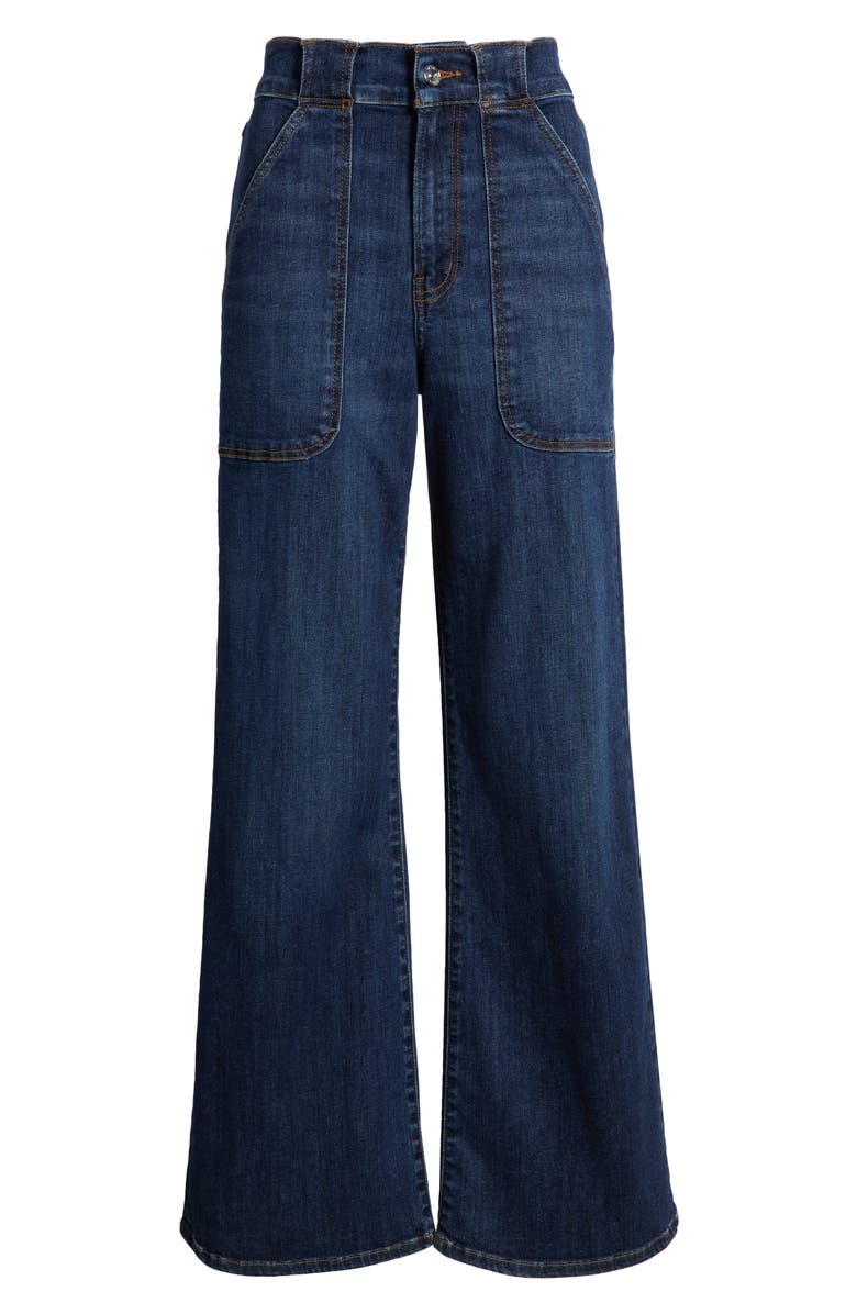 FRAME The Modern Pocket Wide Leg Jeans, Alternate, color,