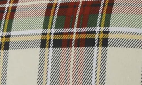 Azores Home Charleston Cotton Flannel Duvet Set In Multi