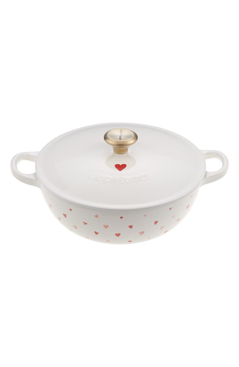 Le Creuset L'Amour Enamel Cast Iron Soup Pot, Main, color,