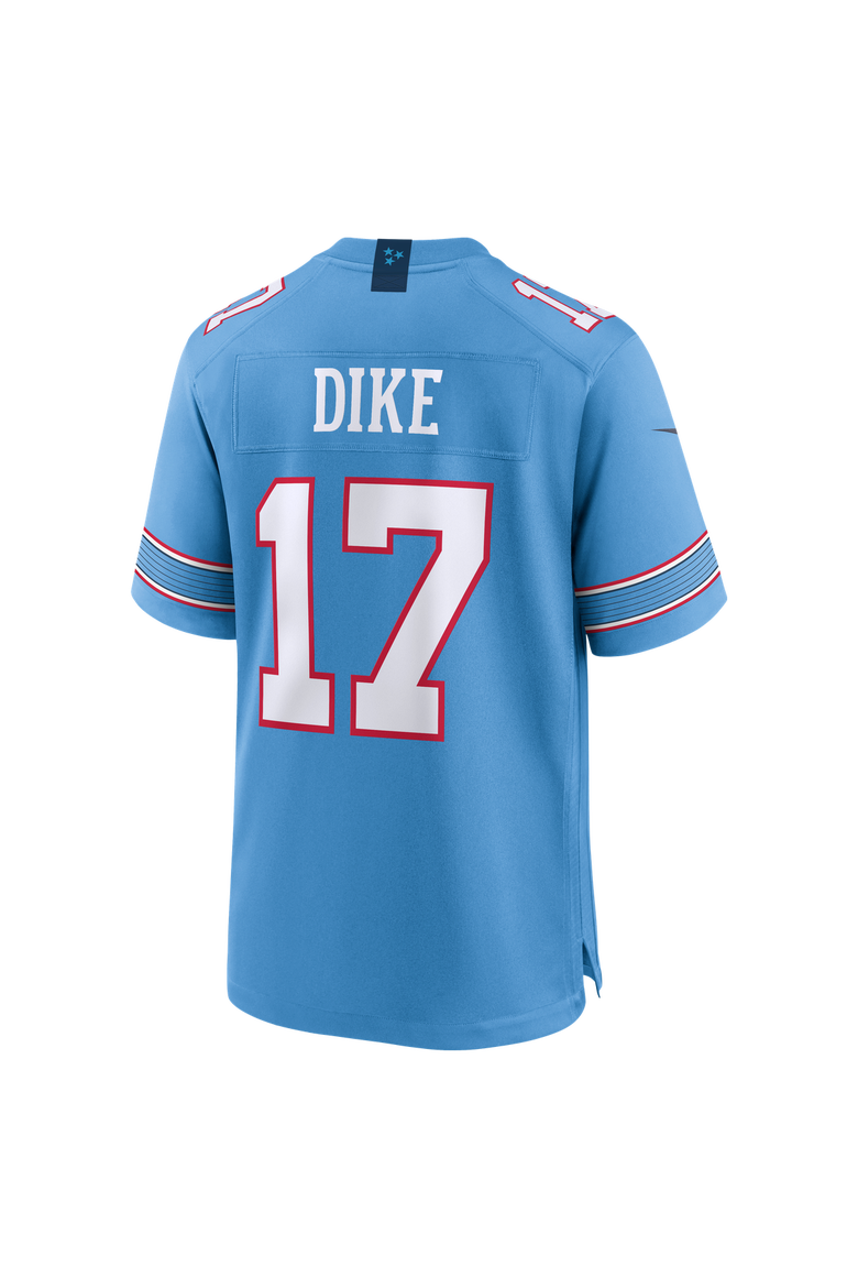 Men's Nike Chimere Dike  Light Blue Tennessee Titans Team Game Jersey, Alternate, color, Light Blue