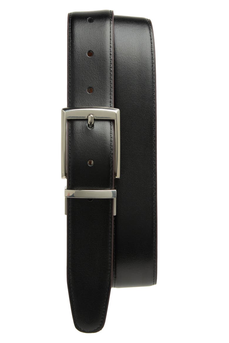 Amigo Reversible Leather Belt, Alternate, color, LUGG3