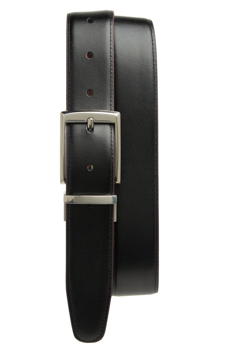 Original Penguin Amigo Reversible Leather Belt, Alternate, color, Lugg3