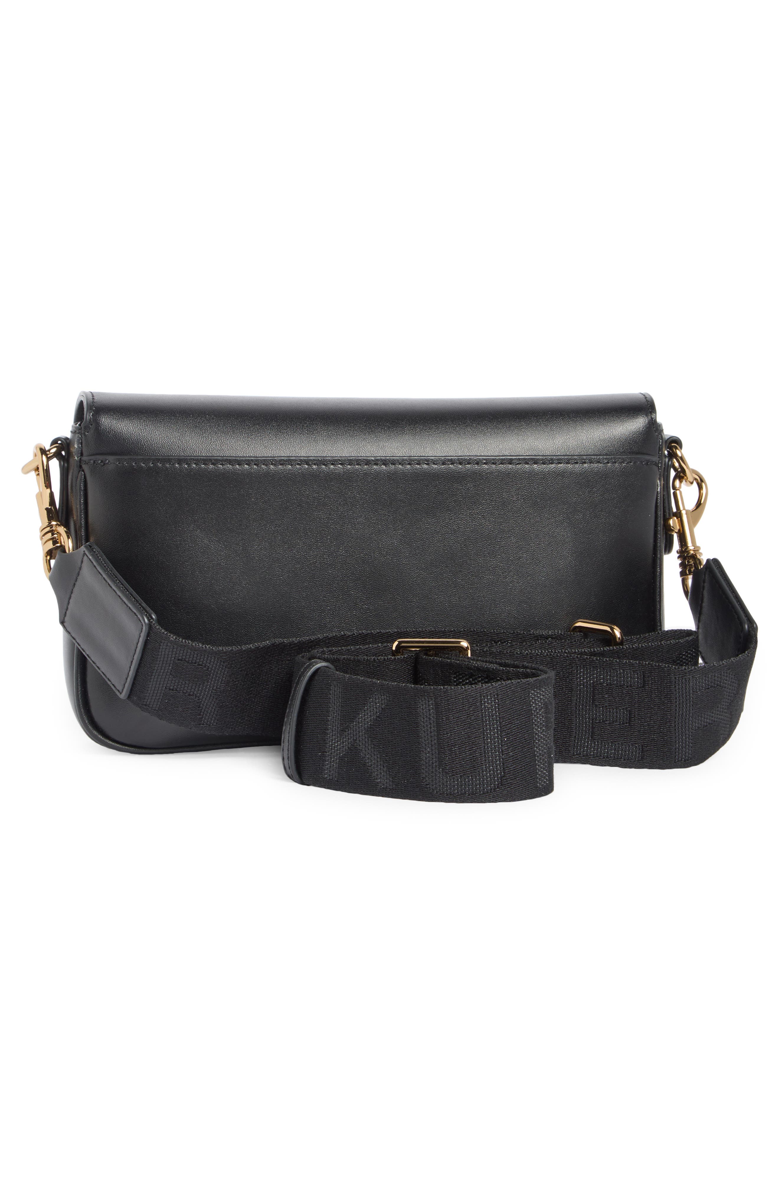 Kurt Geiger London Highgate Flap Camera Crossbody Bag, Alternate, color, Black