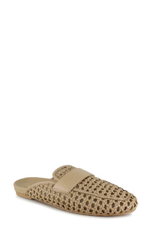 Splendid Sandra Woven Mule In Camel