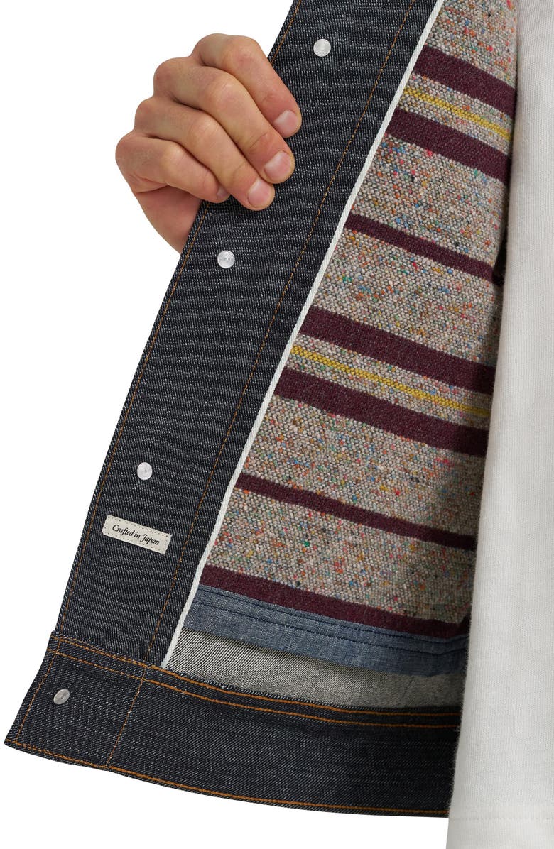 Lee 101 Denim Jacket, Alternate, color, Dry Indigo