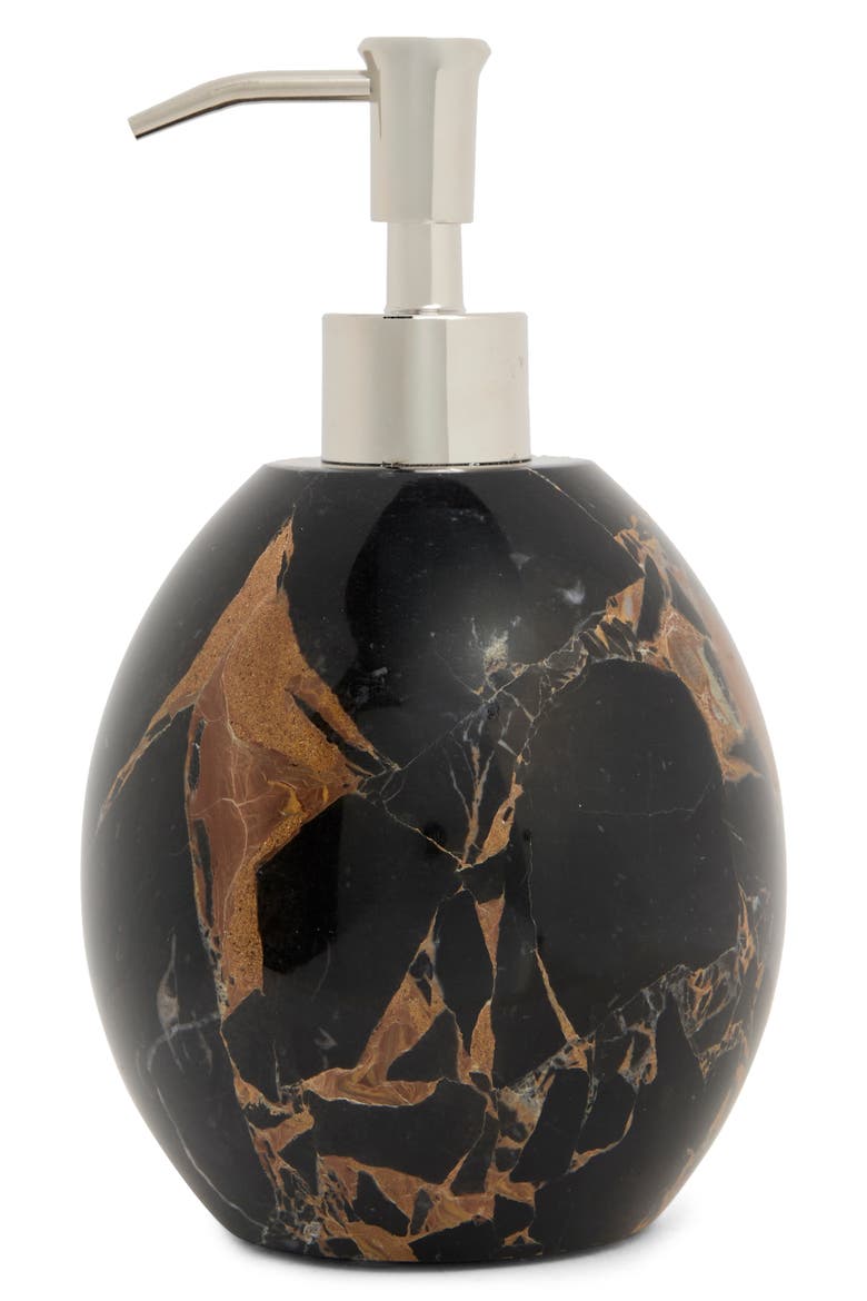 Athenas Lotion Dispenser, Main, color, BLACK/ GOLD