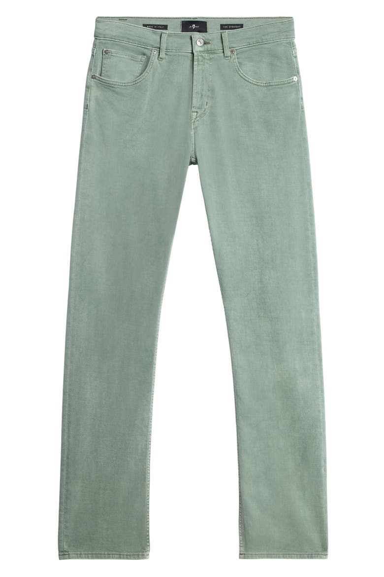Luxe Performance Lefthand The Straight Leg Jeans, Alternate, color, LEFT HAND LEAF