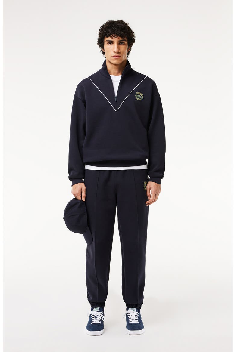 Loose Fit Quarter Zip Pullover, Alternate, color, HDE ABIMES