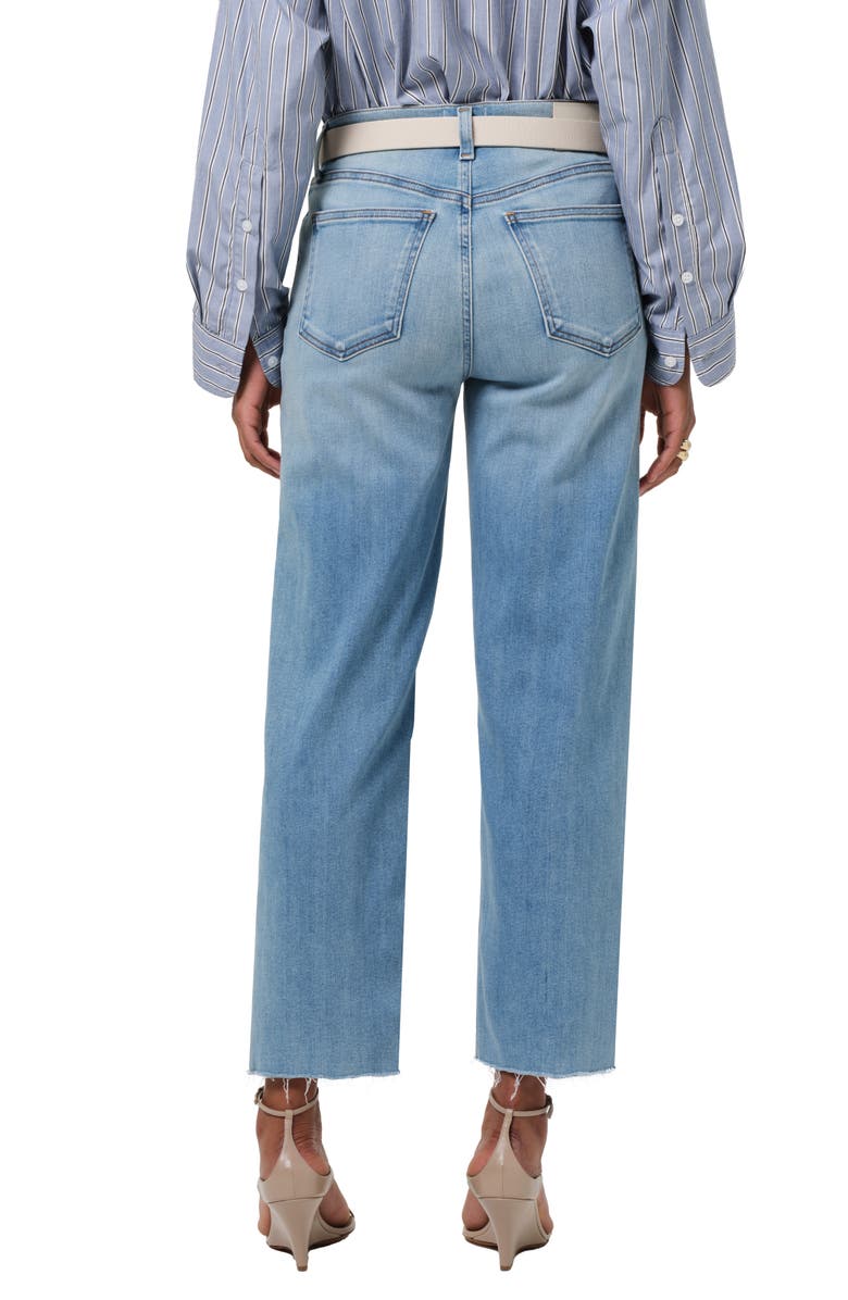 Citizens of Humanity Palma High Waist Raw Hem Straight Leg Jeans, Alternate, color, Lisbon