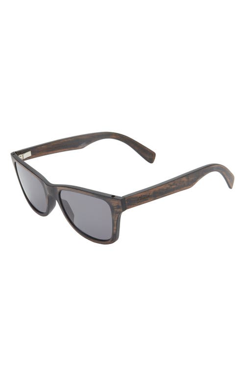 SHWOOD SHWOOD 'CANBY' 54MM ACETATE & WOOD SUNGLASSES