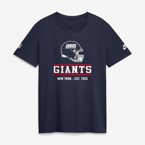 Women's Nike Navy New York Giants Sideline Alt Dri-FIT T-Shirt