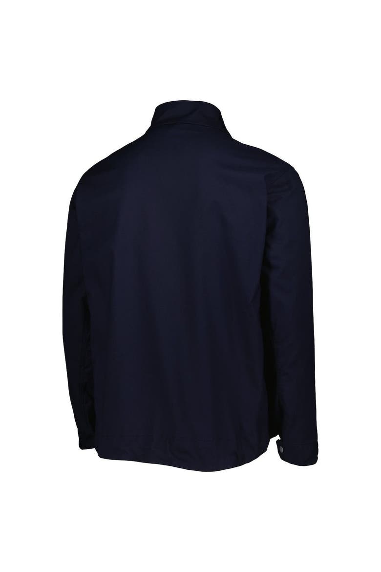 Men's Dunbrooke Navy Cleveland Guardians Journey Tri-Blend Full-Zip Jacket, Alternate, color, Navy