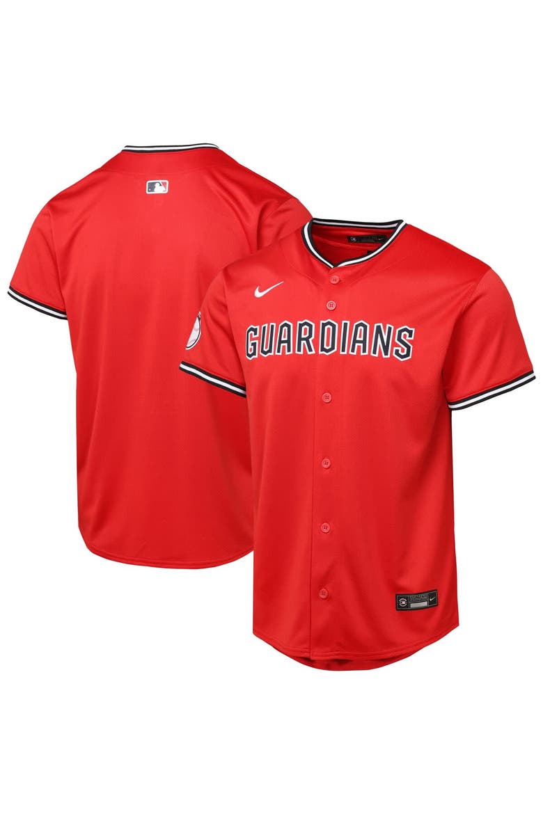 Youth Red Cleveland Guardians Alternate 2 Limited Jersey, Alternate, color, Red
