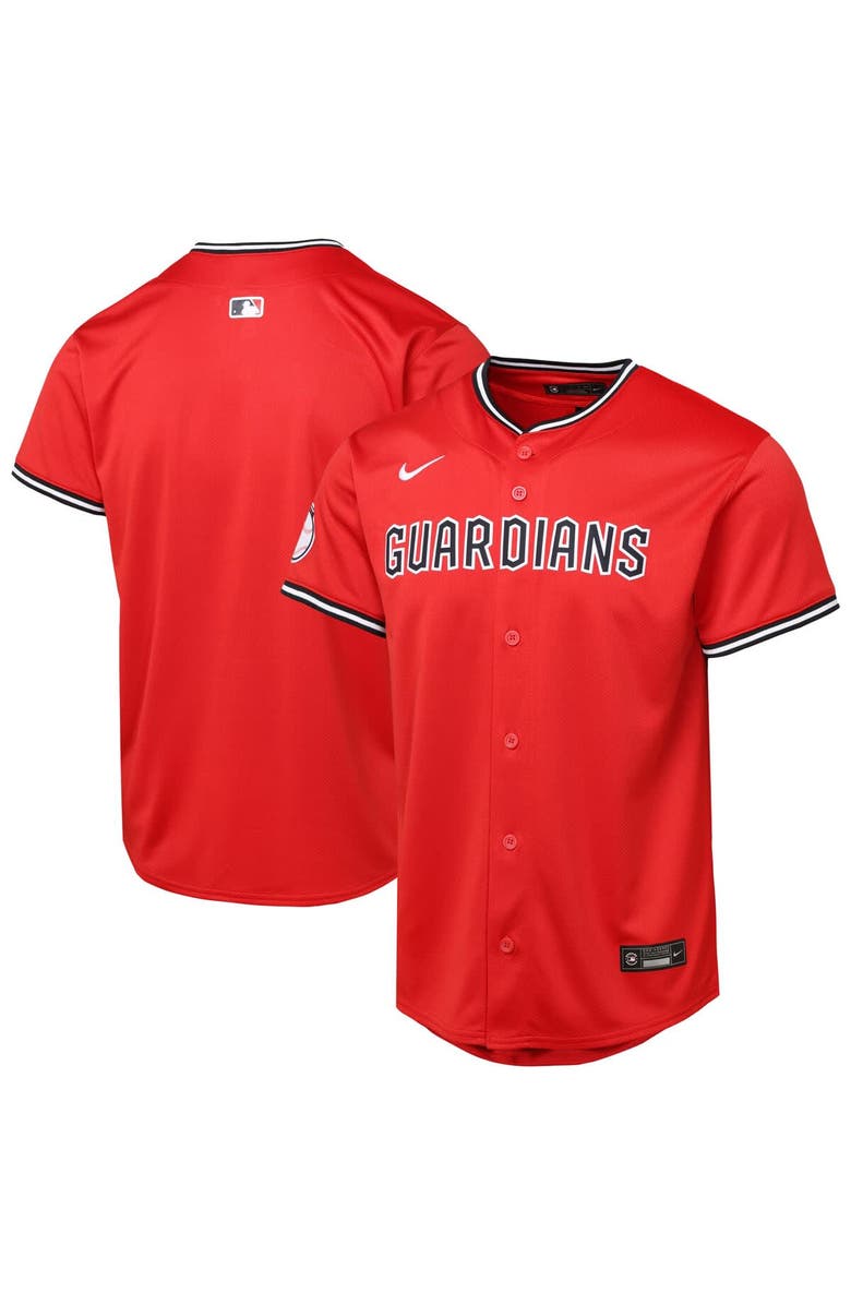 Nike Youth Red Cleveland Guardians Alternate 2 Limited Jersey, Alternate, color, Red