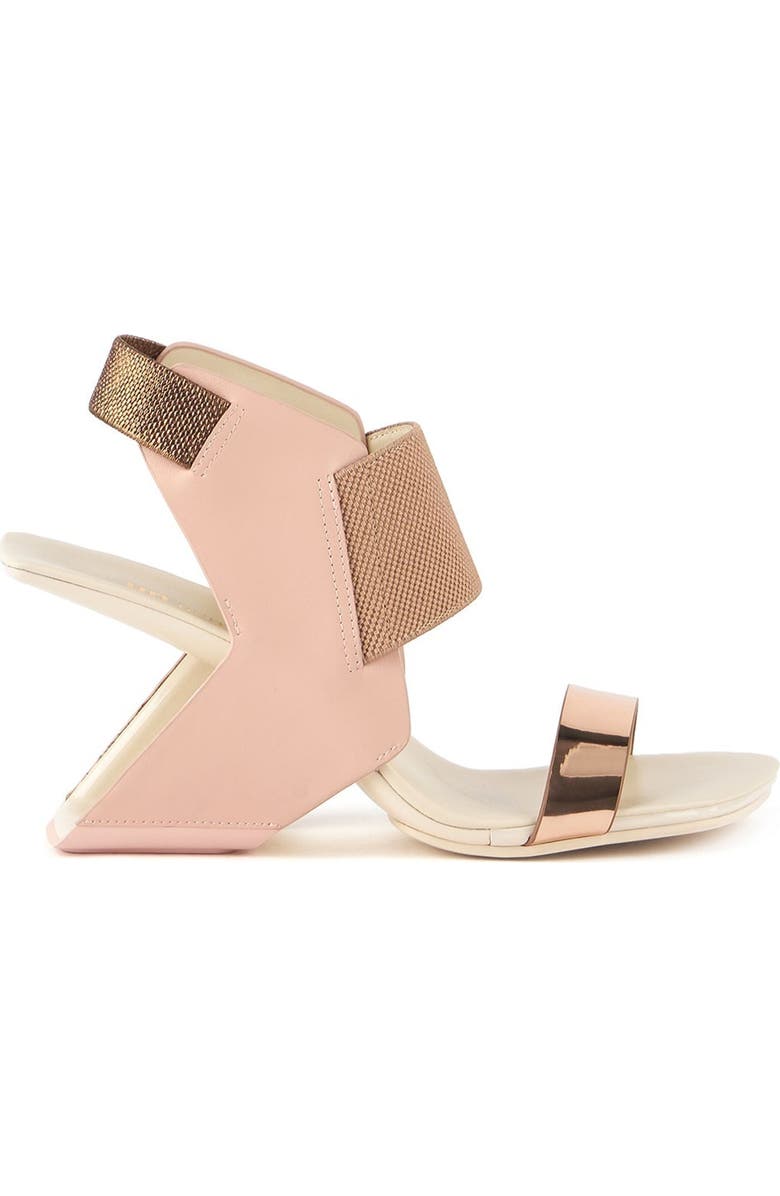 United Nude Loop Reiki Hi Sandals, Main, color, Cameo Mix