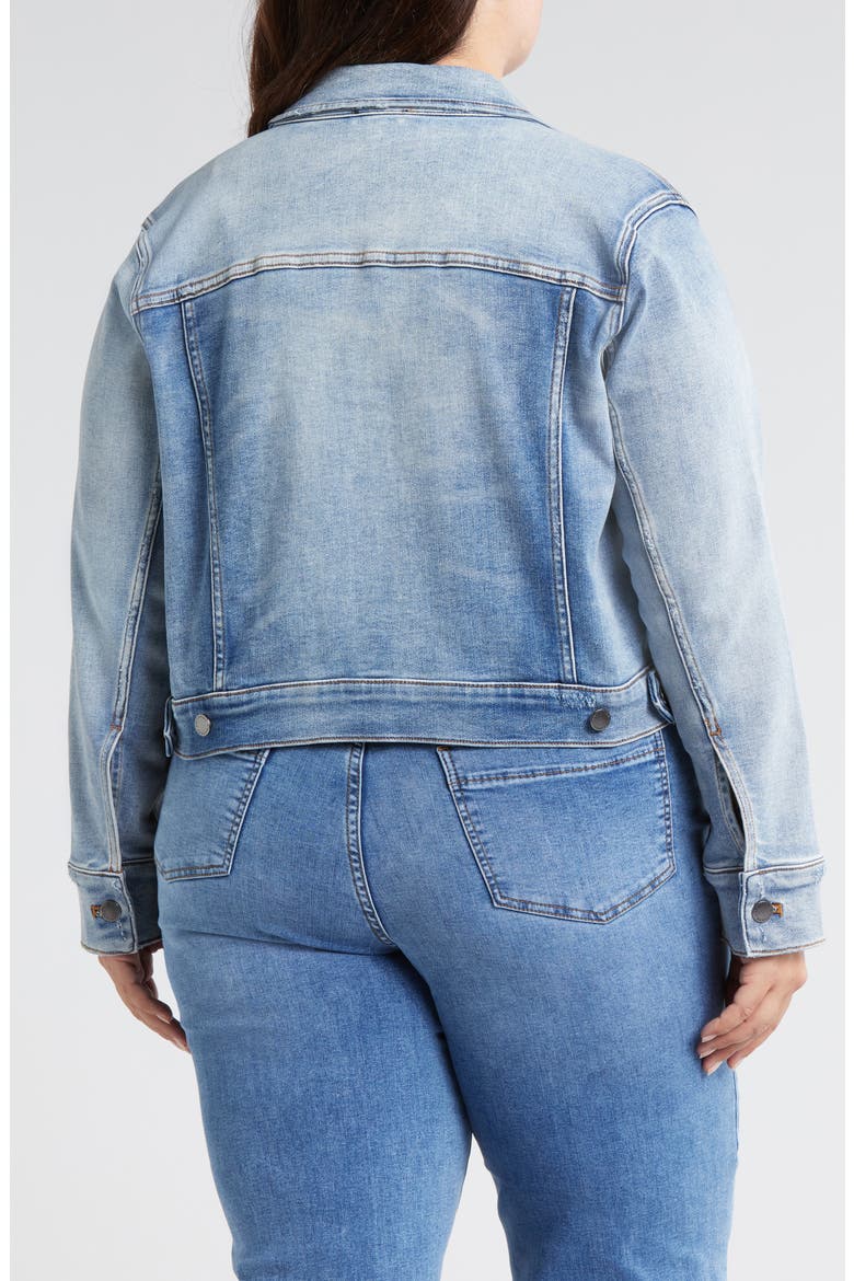 Kelsey Denim Jacket, Alternate, color, LIGHT BLUE