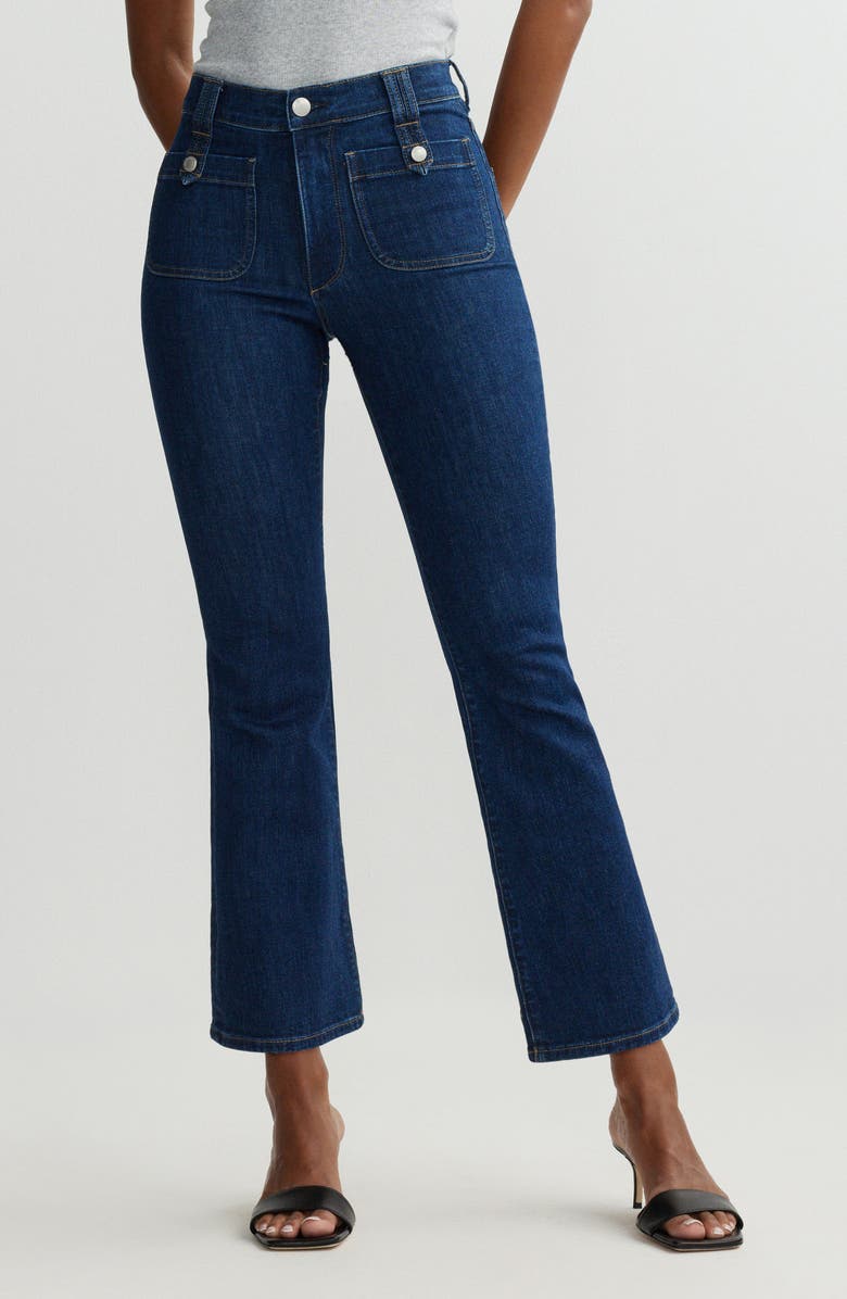 DL1961 Bridget Boot Instasculpt<sup>™</sup> High Rise Crop Jeans, Main, color, Deep Sapphire