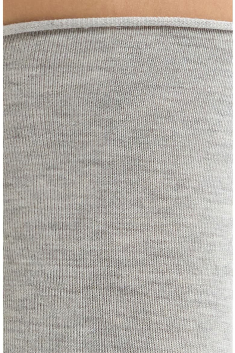 Everyday Rolltop Crew Socks, Alternate, color, GREY HEATHER