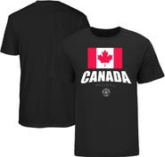 Legends Merchandise Men's LEGENDS Black Canada Baseball 2023 World Baseball Classic Federation T-Shirt