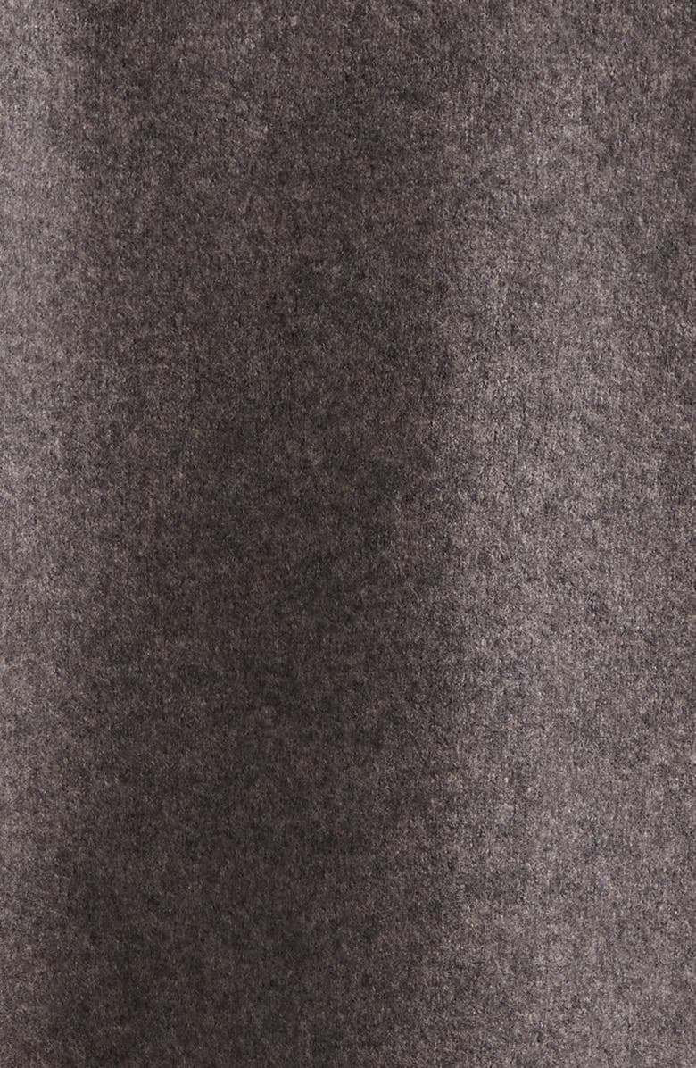 FRENCKENBERGER Felted Wool & Cashmere Bomber Cardigan, Alternate, color,