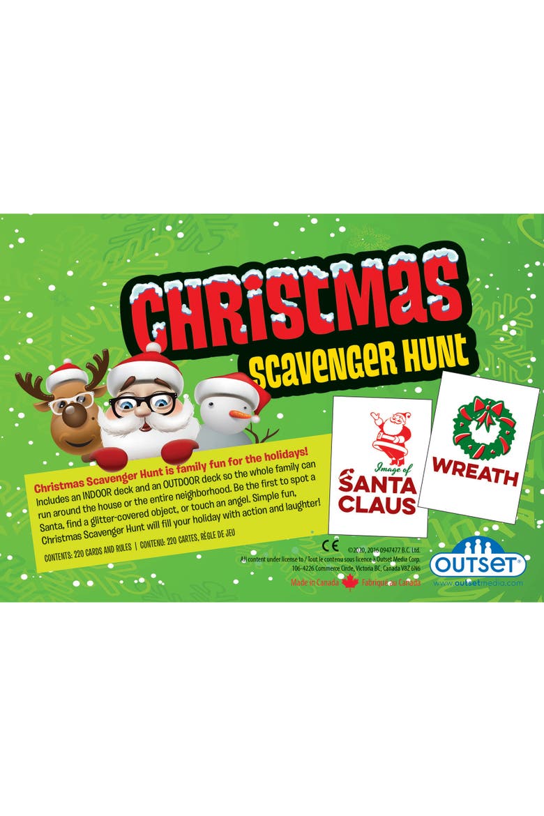 Christmas Scavenger Hunt Game Yule Just Love It!, Alternate, color, Multicolored