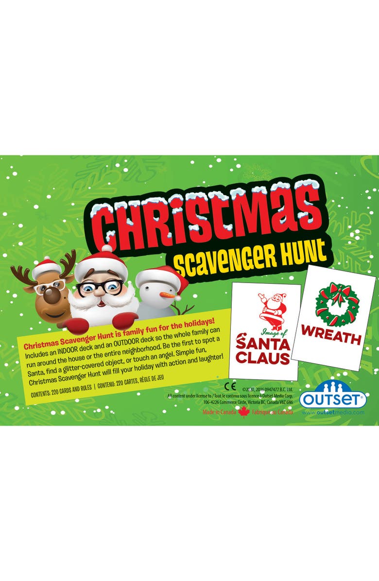 Outset Media Christmas Scavenger Hunt Game Yule Just Love It!, Alternate, color, Multicolored