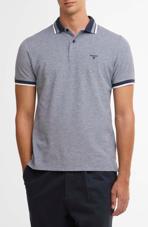 Castleford Tailored Fit Cotton Piqué Polo