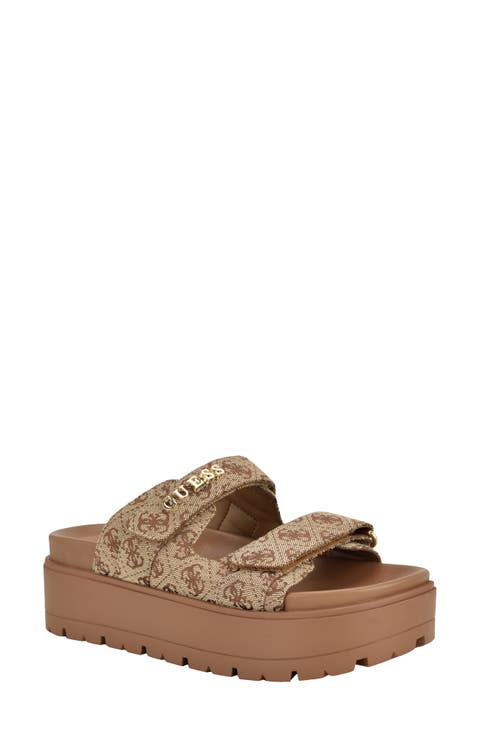 Faxon Platform Slide Sandal (Women)