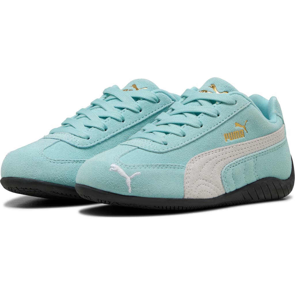Puma Kids' Speedcat Sneaker In Safe Lake- White