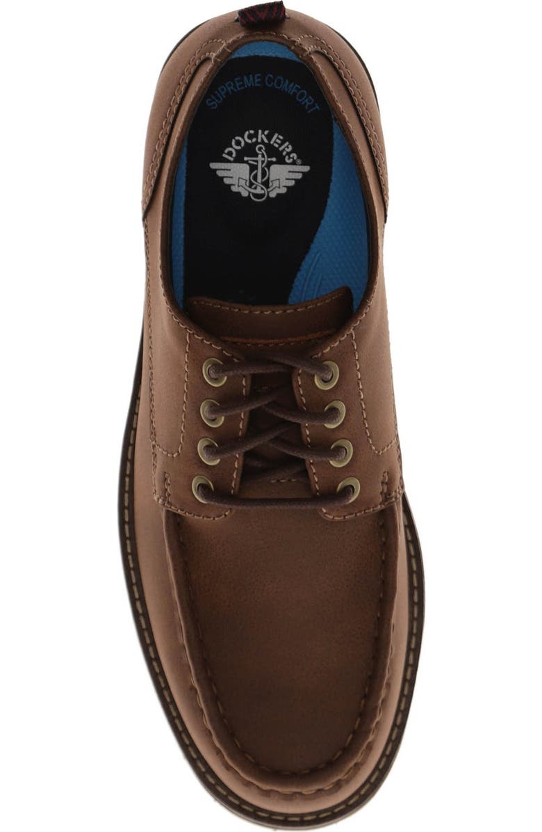 Dockers<sup>®</sup> Walsh Moc Toe Derby, Alternate, color, Chestnut