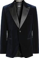 BOSS Hutson Cotton Velvet Dinner Jacket