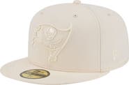 New Era Men's New Era Cream Tampa Bay Buccaneers Color Pack 59FIFTY Fitted Hat