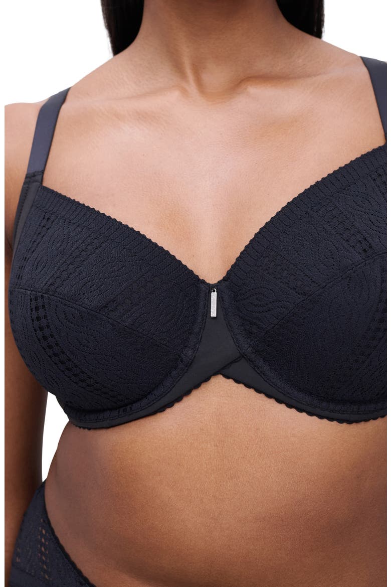 Easy Support Full Coverage Underwire Bra, Alternate, color, BLACK