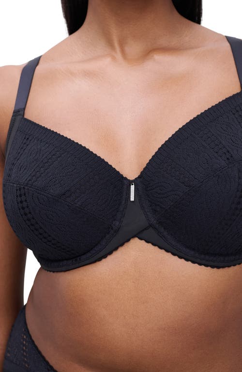 Chantelle Lingerie Easy Support Full Coverage Underwire Bra In Black