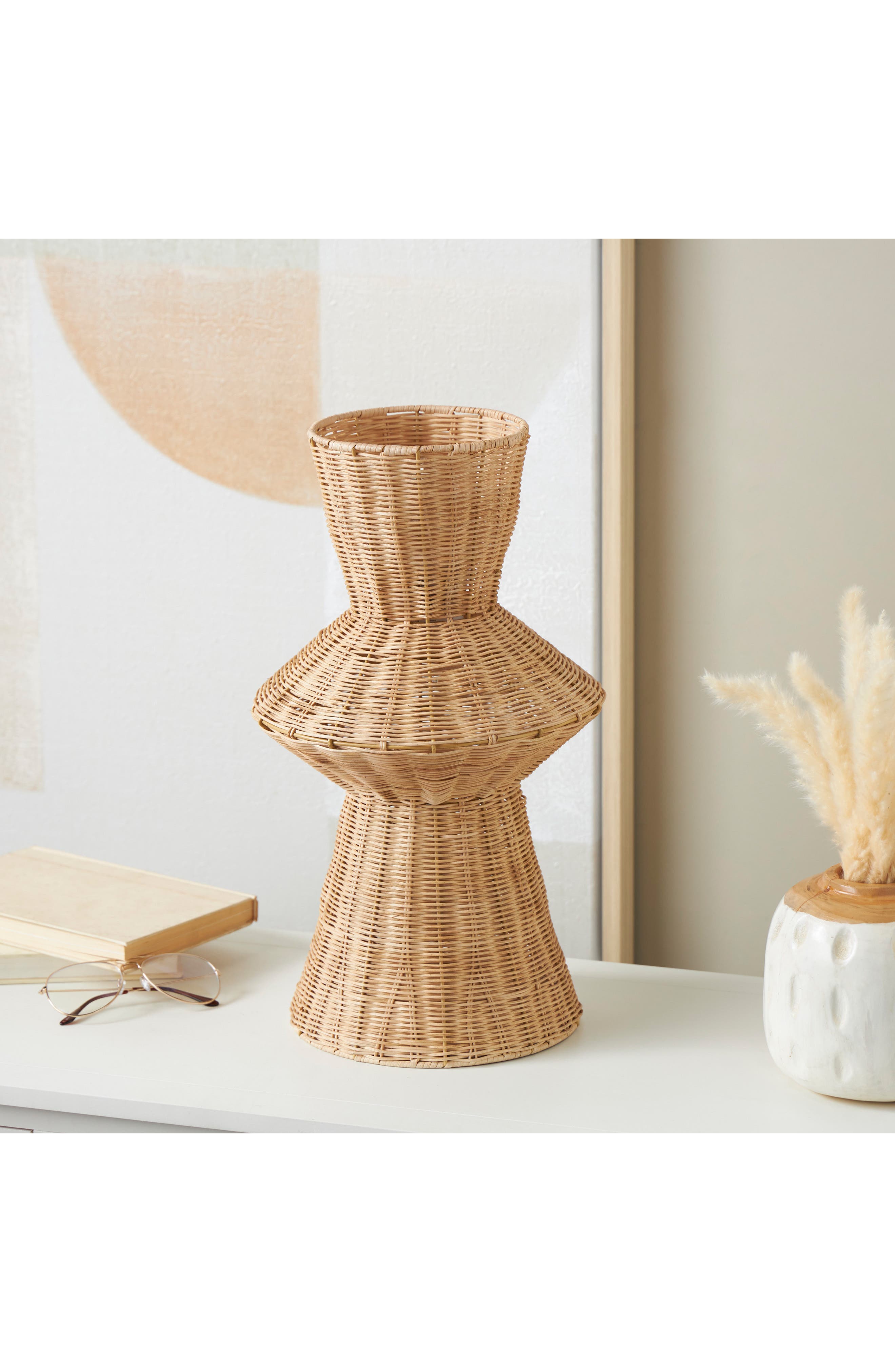 Rattan Vase