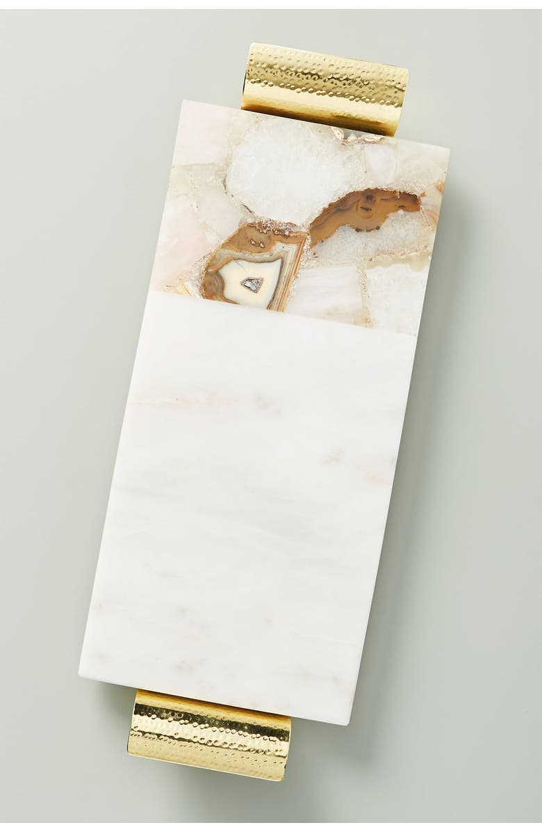 Anthropologie Home Anthropologie Morgan Agate & Marble Cheese Board, Main, color, 