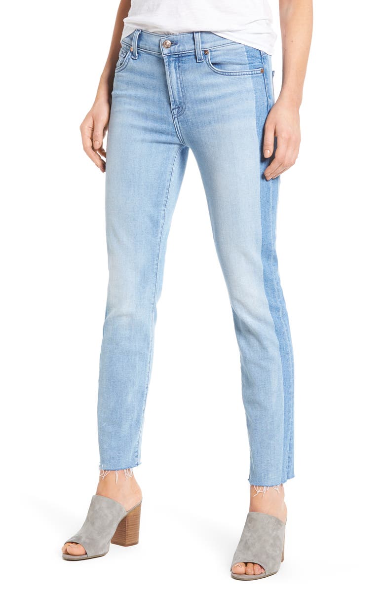 7 For All Mankind <sup>®</sup> Roxanne Original Ankle Skinny Jeans, Main, color, 