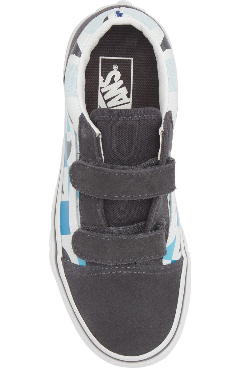 Vans Old Skool Glow in the Dark Shark Sneaker, Alternate, color,