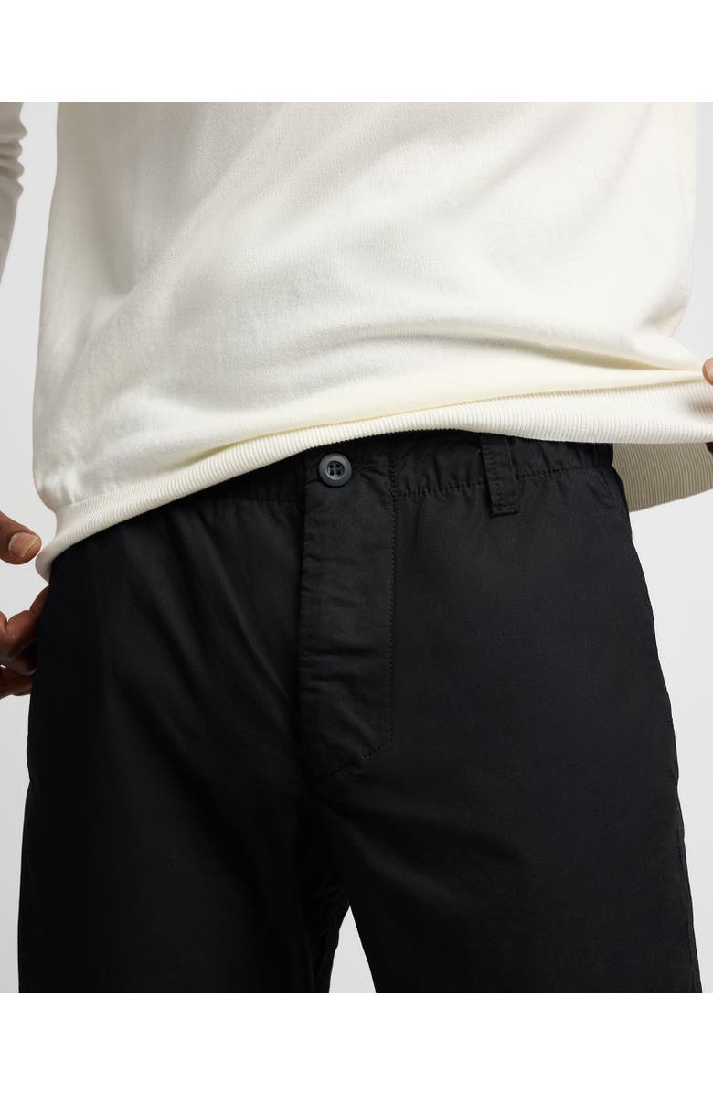 Onia Poplin Traveler Pant, Alternate, color, Black