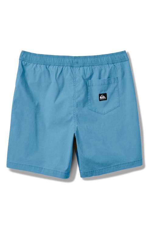Quiksilver Taxer Stretch Drawstring Shorts In Niagara