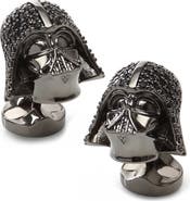 Cufflinks, Inc. Men's Star Wars Darth Vader Crystal Cuff Link & Stud Set