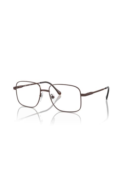 Sferoflex 55mm Square Optical Glasses In Black