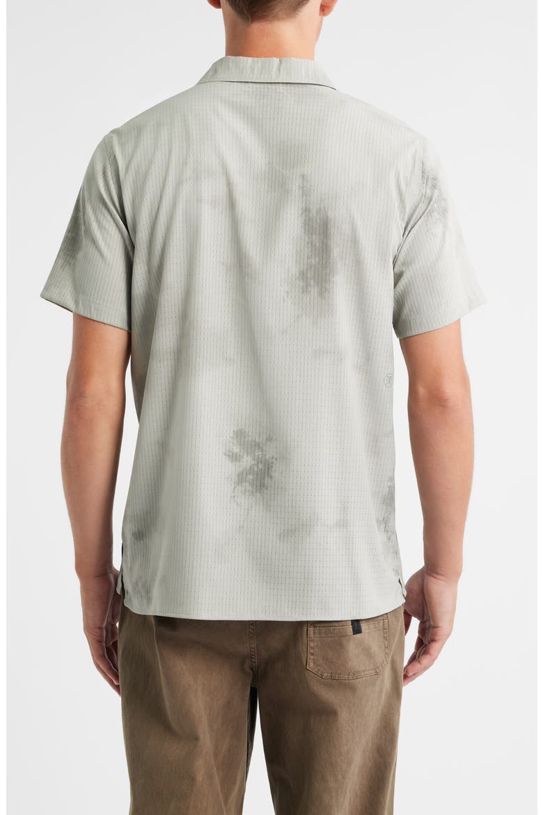 Bless Up Trail Performance Short Sleeve Button-Up Shirt, Alternate, color, GREYSTONE