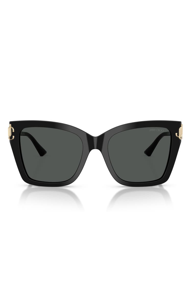 Jimmy Choo 54mm Square Sunglasses, Main, color, 