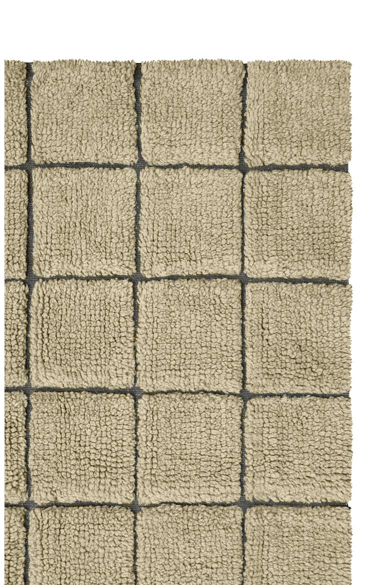 WoolableMosaic Washable Wool Rug, Alternate, color, MOSS