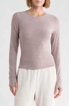 Contour Mock Neck Performance Top
